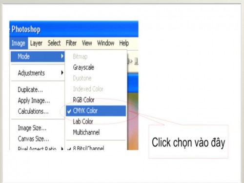 Cách tách màu trong Photoshop tạo ra bản in lụa 4 màu CMYK
