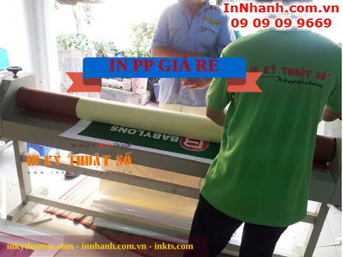 Gia công sau in cho in PP giá rẻ tại TP.HCM