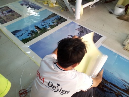 In backlit film chất lượng