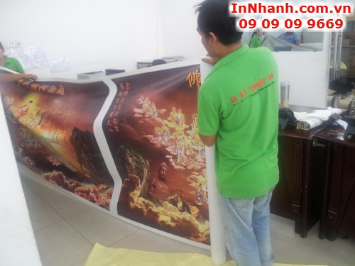 In canvas ngoài trời – xu hướng phổ biến của in quảng cáo