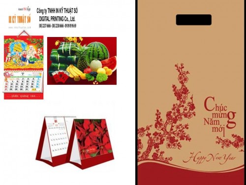 In lịch tết giá rẻ tại Tp.HCM