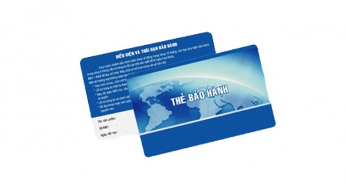 In nhanh thẻ bảo hành
