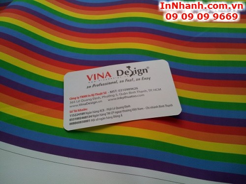 In silk làm dải dây thiết kế riêng cho chương trình sự kiện