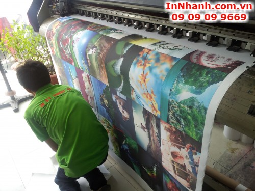 In vải canvas nhanh chất lượng